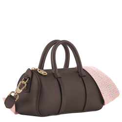 Daylong S Handbag , Mocha - Leather