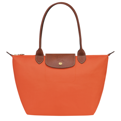 Le Pliage 原創系列 肩揹袋 M, 橙色