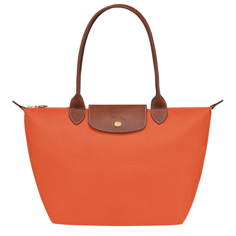 Le Pliage Original M Tote bag , Orange - Recycled canvas  - View 1 of  7