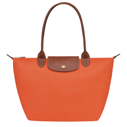Le Pliage 原創系列 肩揹袋 M , 橙色 - 再生帆布 - 查看 1 7