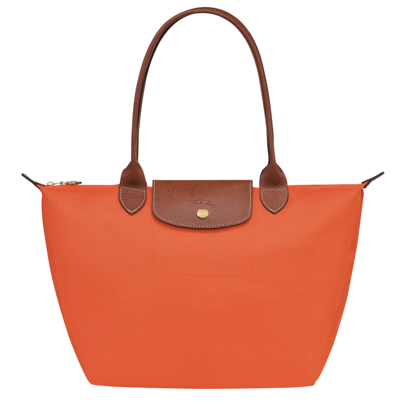 Le Pliage Original M Tote bag , Orange - Recycled canvas  - View 1 of  7