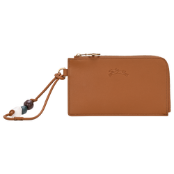 Le Pliage Xtra Pouch , Cashew - Leather