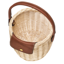 Épure Bucket bag S, Natural