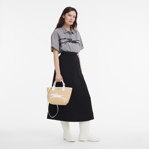 Longchamp　 トートバッグ　ホワイト   S