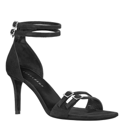 Sapatos de salto alto La Baronne , Pele - Preto
