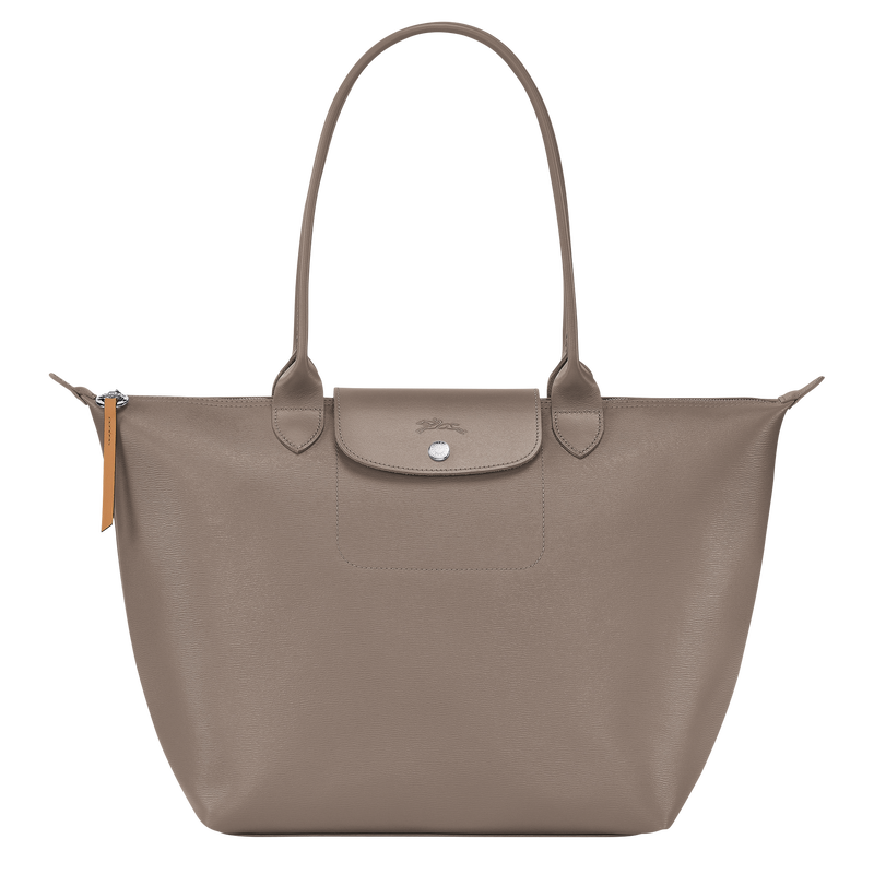 Le Pliage City Bolso shopper L Tejido - Topo (L1899HYQ015) | Longchamp