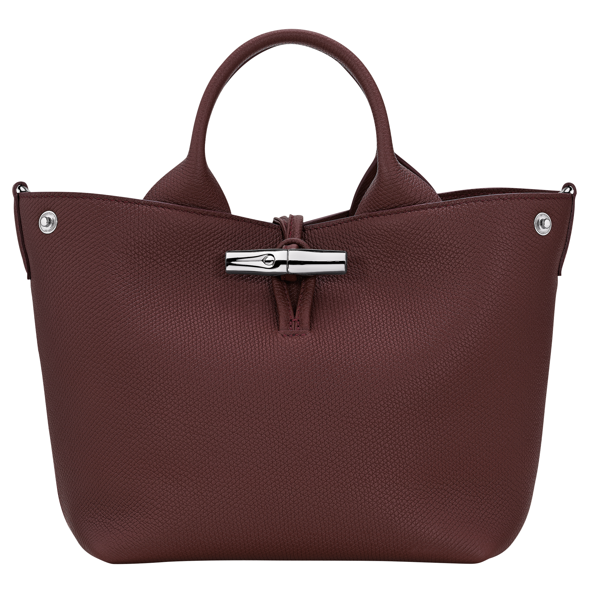 Le Roseau Handbag S, Burgundy