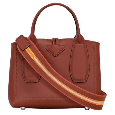 Le Roseau Handbag S, Mahogany