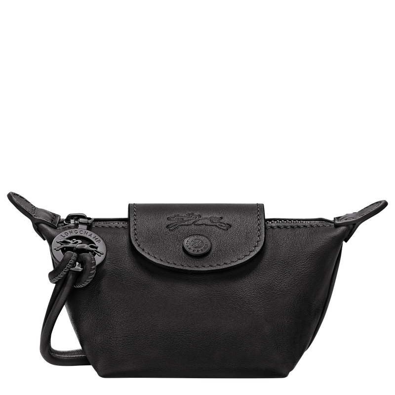 Le Pliage Xtra Coin purse , Black - Leather  - View 1 of  2