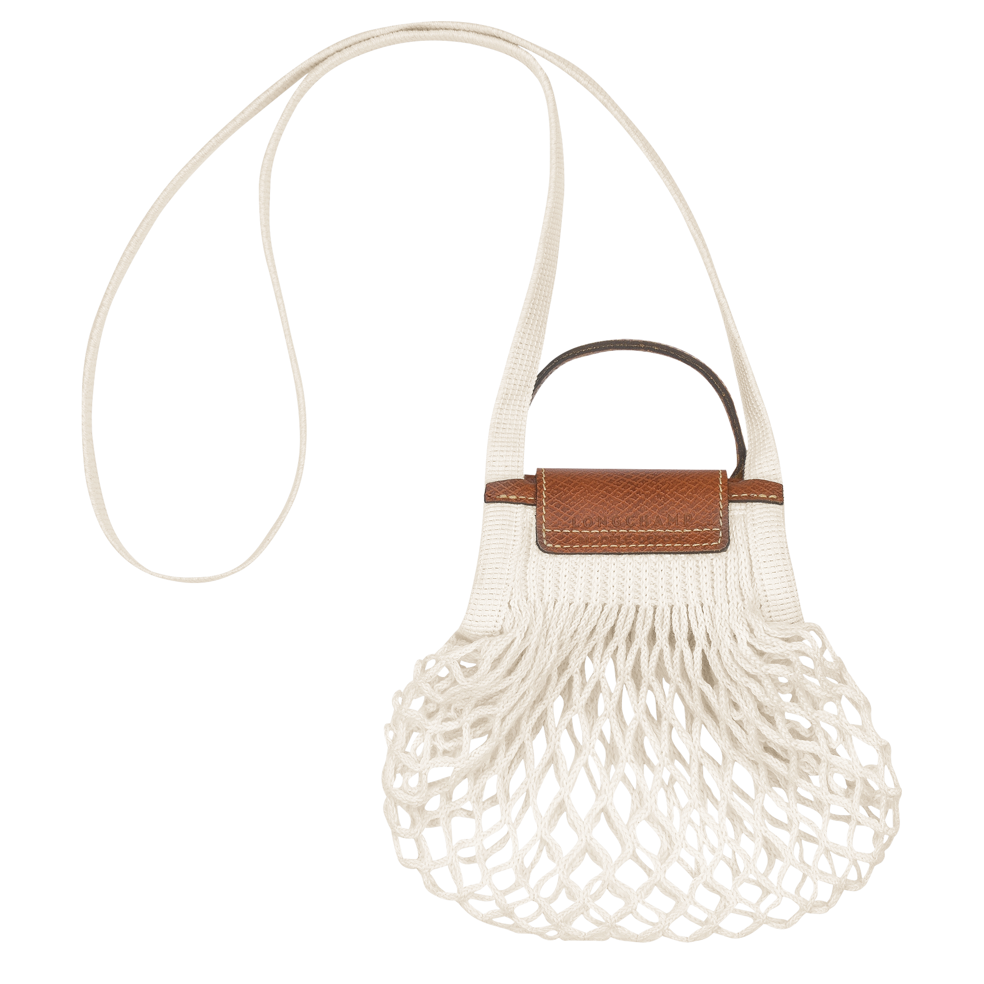 Le Pliage Filet XS Mesh bag Ecru - Canvas (10139HVH037)