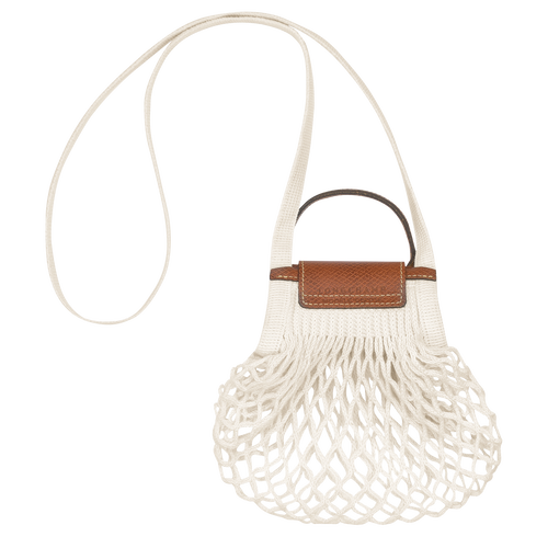 Le Pliage Filet XS Mesh bag , Ecru - Canvas - View 4 of 4