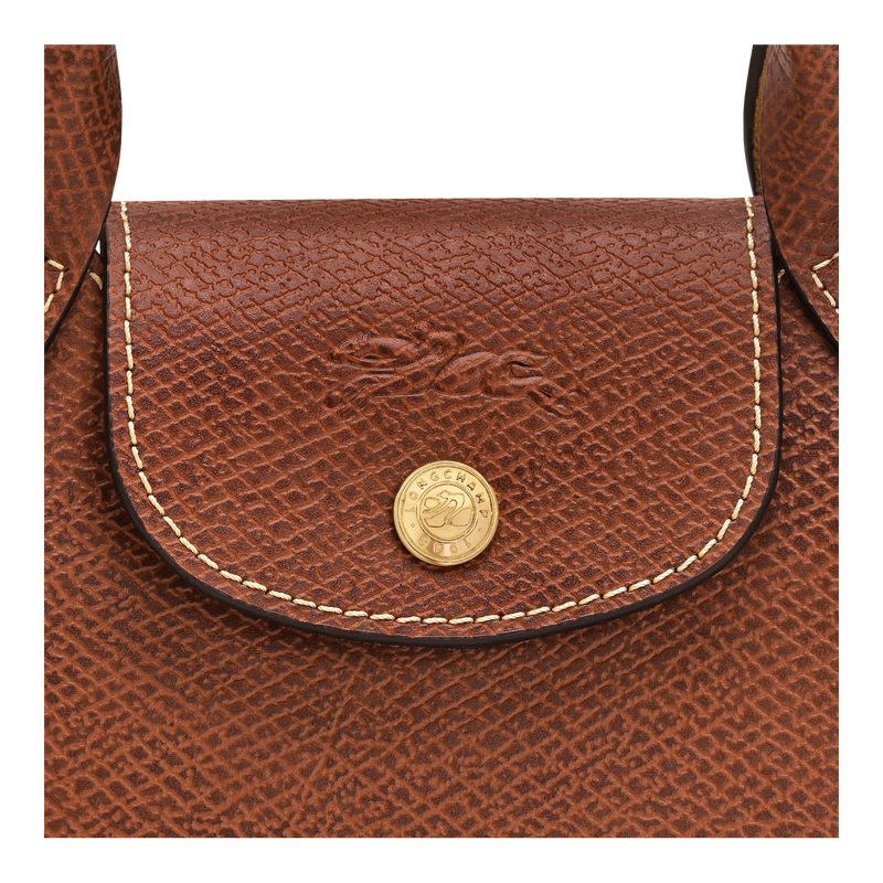 &Eacute;pure Bolso shopper XS , Cuero - Marr&oacute;n  - Vista 5 de 5