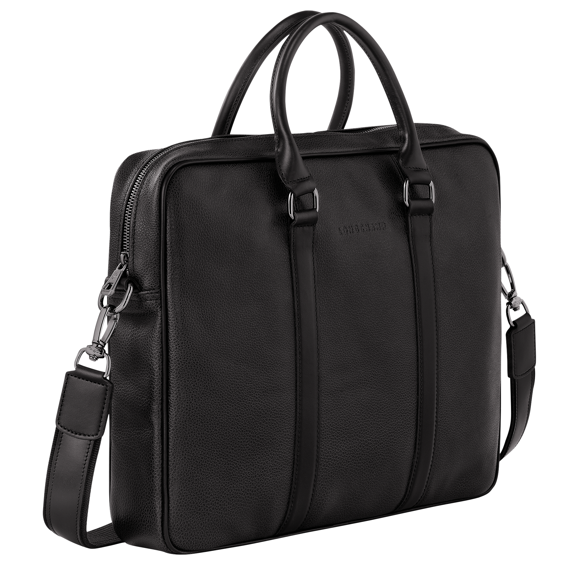 Le Foulonné Briefcase S, Black