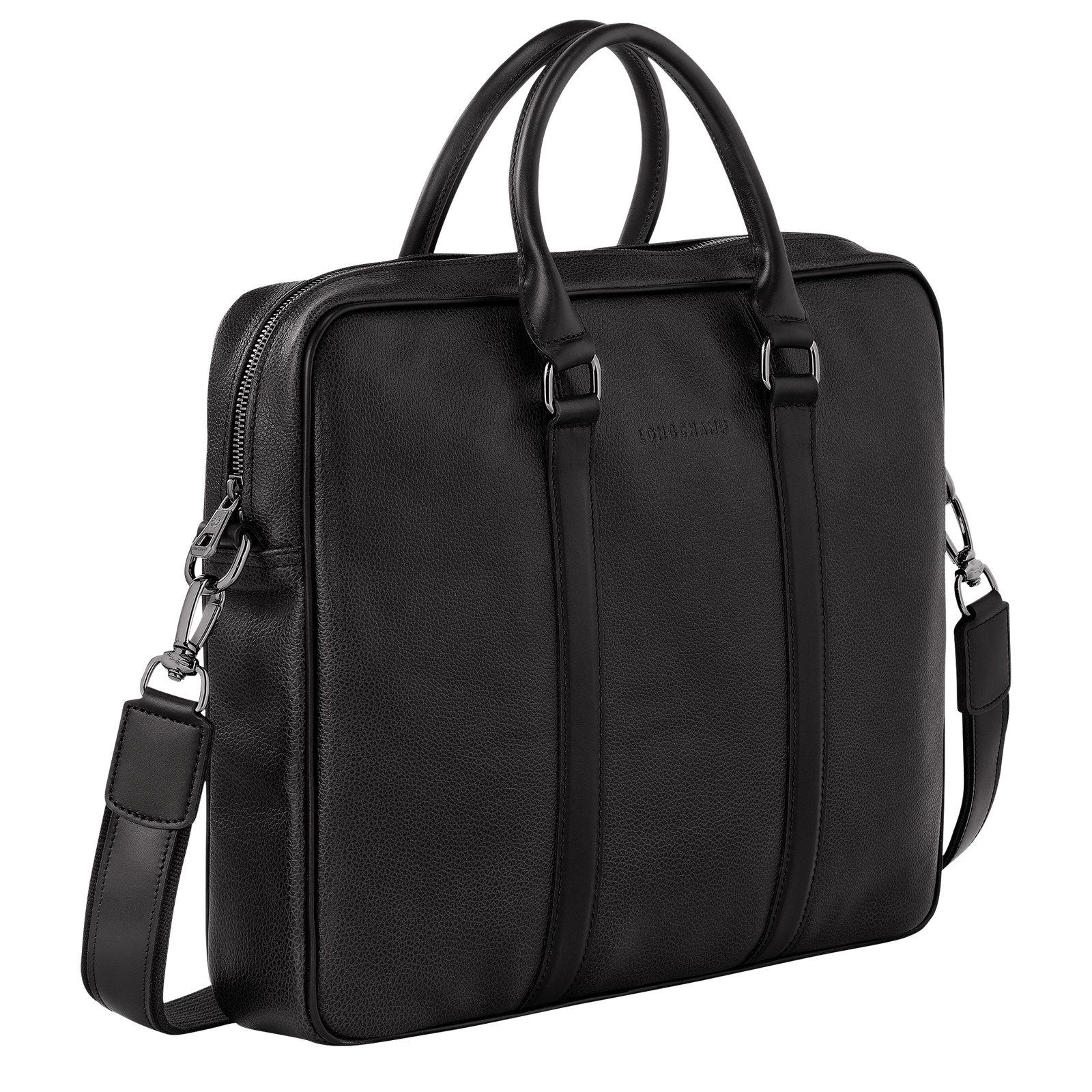 Le Foulonné Briefcase S, Black