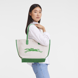 Shopping bag L Essential , Tela - Verde
