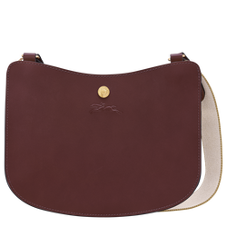 &Eacute;pure S Crossbody bag , Burgundy - Leather