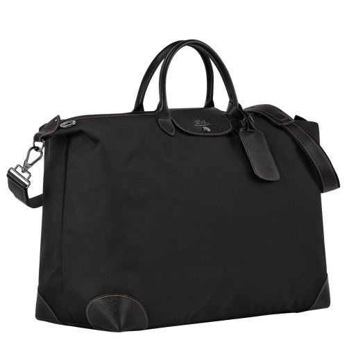 Reisetasche M Boxford , Recyceltes Canvas - Schwarz - Ansicht 3 von 6