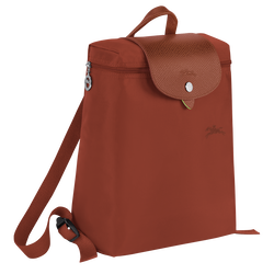 Rucksack M Le Pliage Green , Recyceltes Canvas - Kastanie