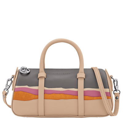 Caroline H&eacute;lain x Longchamp Handbag S, Beige