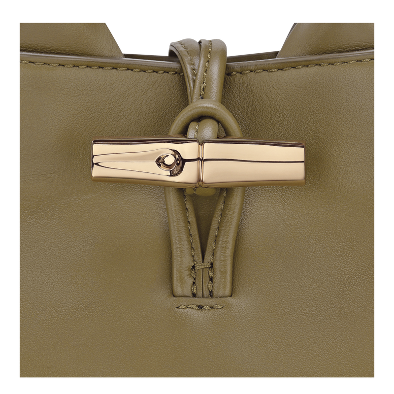 Le Roseau XS Handbag , Olive - Leather  - View 7 of 7