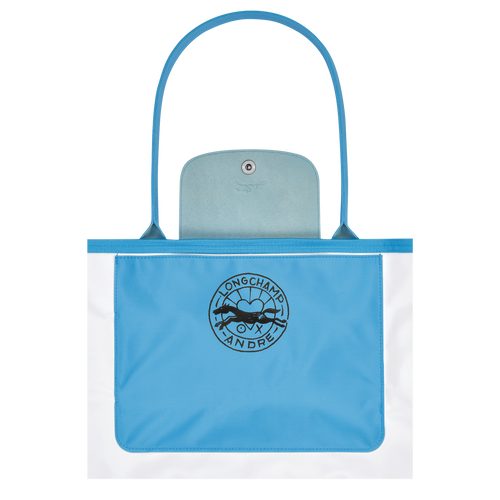 Longchamp x André Shopping bag L,  Blu