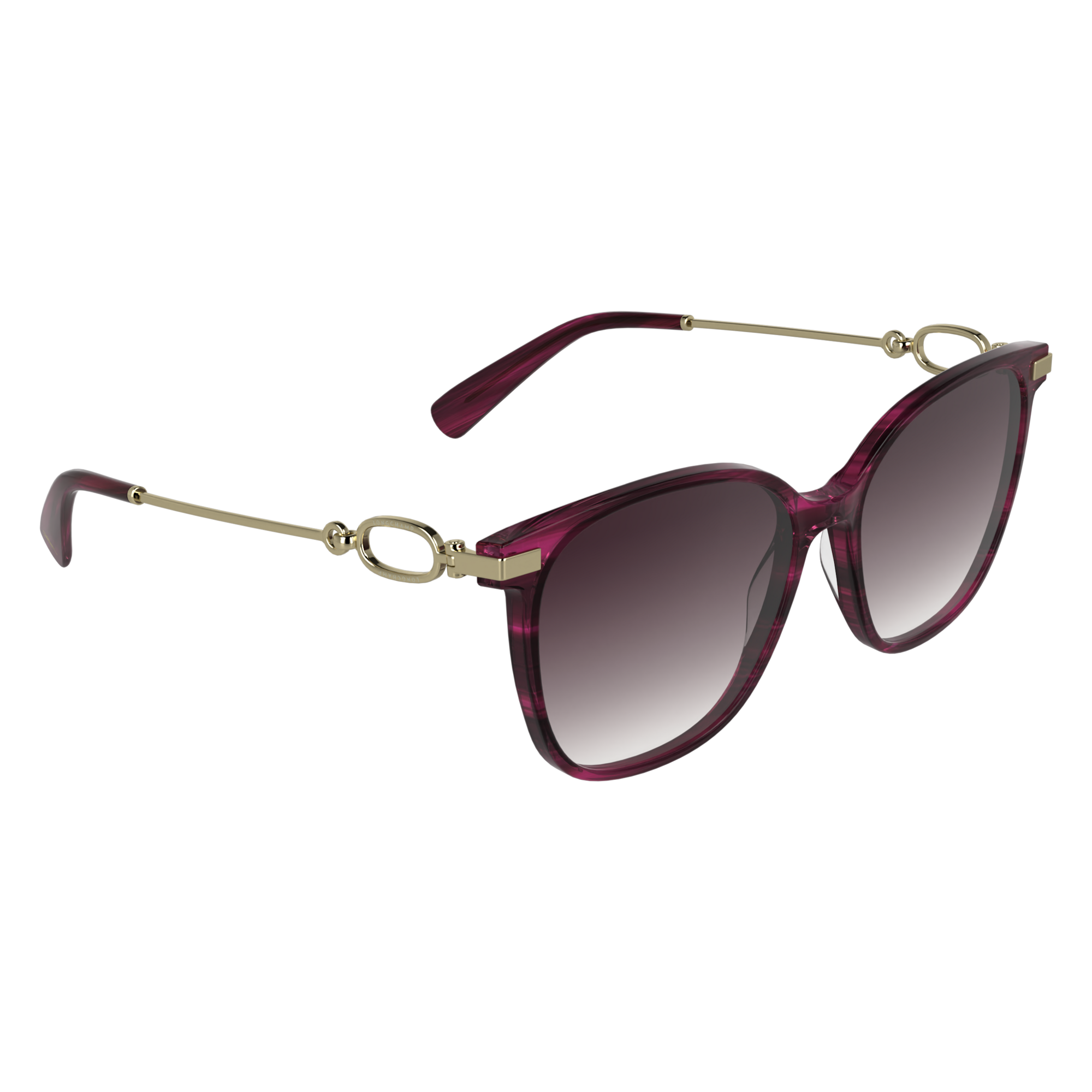 null Lunettes de soleil, Violet ray&eacute;
