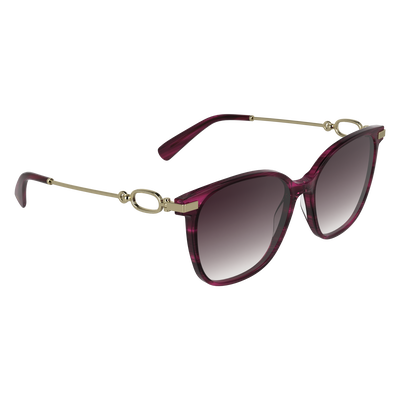 Lunettes de soleil , Autre - Violet ray&eacute;