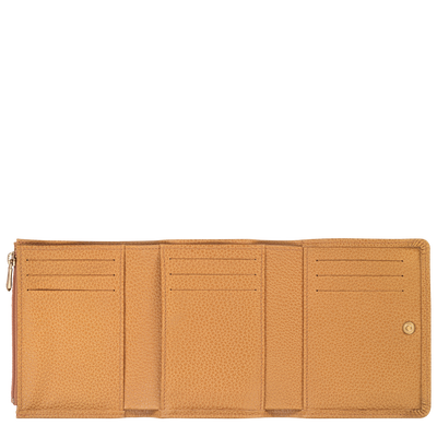 Le Foulonné Wallet, Walnut