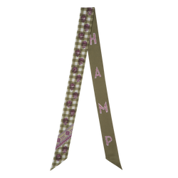 The Bucolic Escapade Headband , Artichoke - Silk