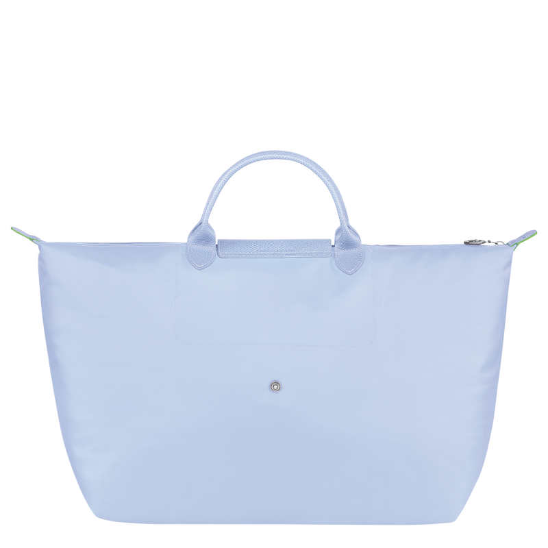 Le Pliage Green S Travel bag , Sky Blue - Recycled canvas  - View 3 of 4