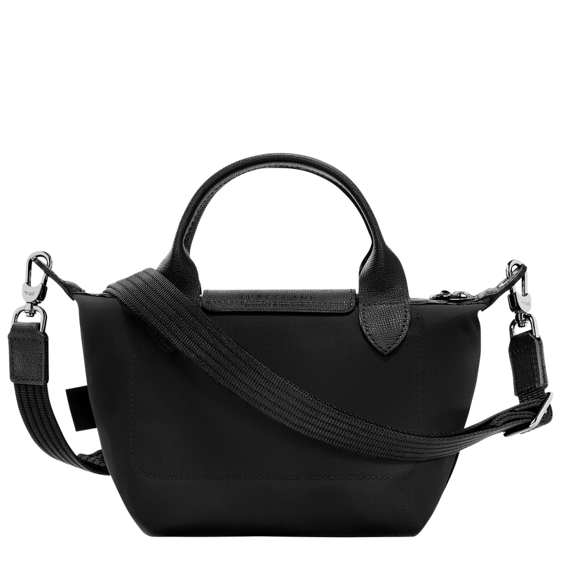 Le Pliage Energy Tas met handgreep aan de bovenkant XS , Zwart - Gerecycled canvas  - Weergave 4 van  7