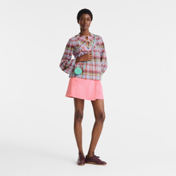 &Eacute;pure Coin purse with cord , Mint - Leather