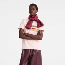 Roseau Stole , Purple - Silk Blend&nbsp;