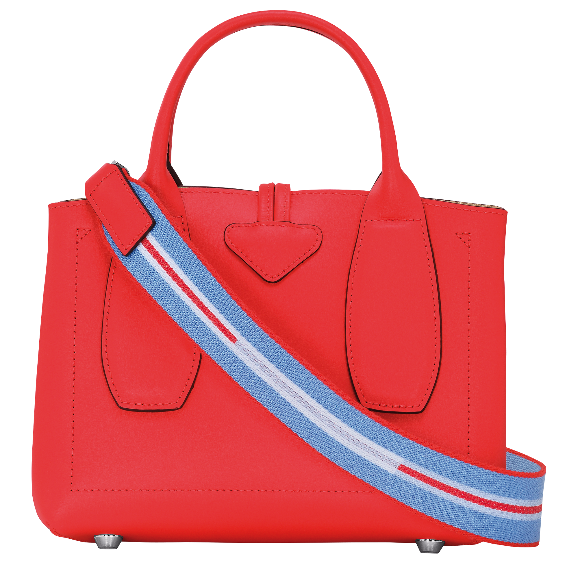 Roseau S Handbag Red - Leather (10095HCN545)