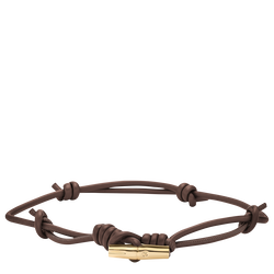 Le Roseau Ladies' belt , Mocha - Leather