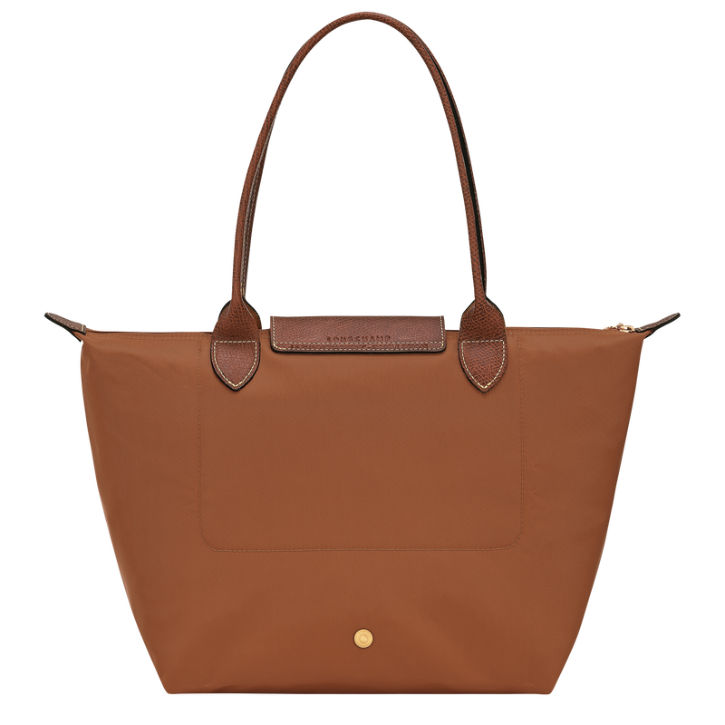 Borsa da spalla M Le Pliage Original , Tela riciclata - Cognac  - View 3 of  6