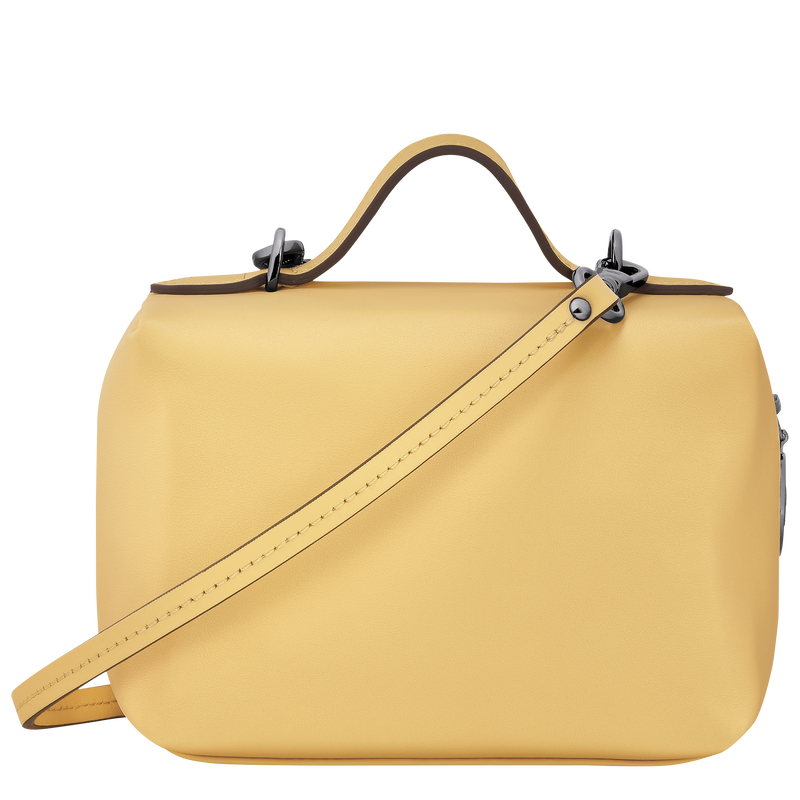 Le Pliage Xtra XS Vanity , Wheat - Leather  - View 4 of  5