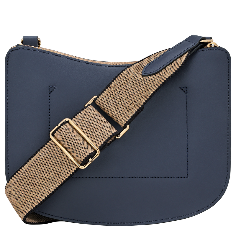 Épure Crossbody bag , Navy - Leather  - View 4 of  5