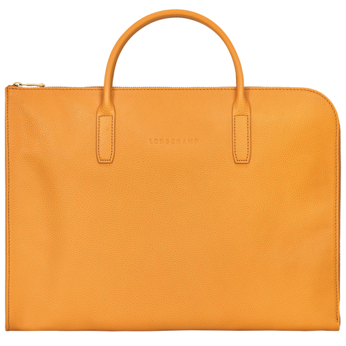 Le Foulonné S Briefcase , Apricot - Leather - View 1 of 5