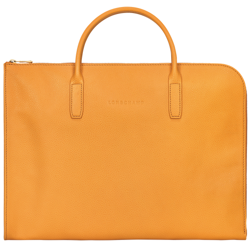 Le Foulonné S Briefcase , Apricot - Leather - View 1 of  5
