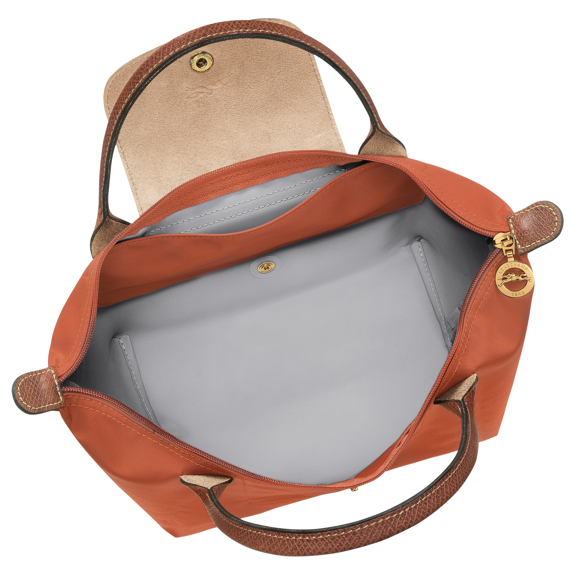 Sac à main S, Brique - Vue 3 de
3 - agrandir le zoom Le Pliage Original Sac à main S, Brique