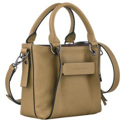 Longchamp 3D Handtasche S, Tabak