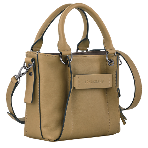 Handtasche S Longchamp 3D , Leder - Tabak - Ansicht 3 von 4