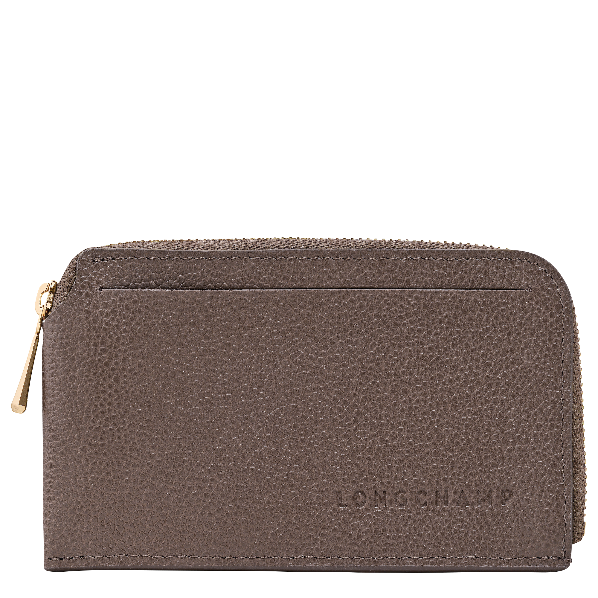 Card holder, Taupe - View 1 of 
        2 - zoom in Le Foulonné Card holder, Taupe