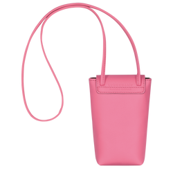 Le Pliage Xtra Mobiltelefon-Etui mit Lederbändchen, Pink