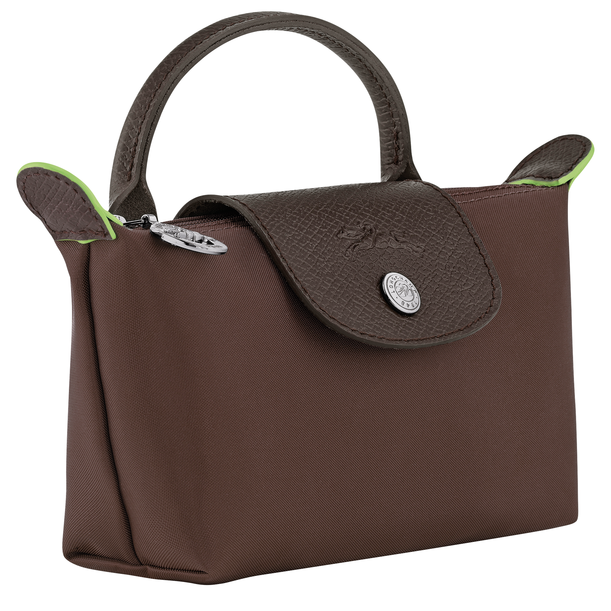 Le Pliage Green Pochette con manico,  Moka