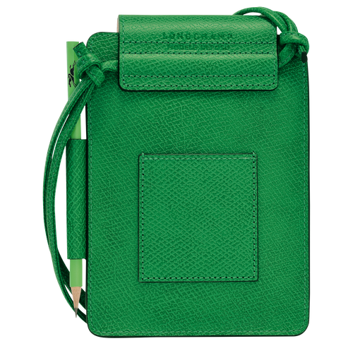 Épure XS Crossbody bag , Green - Leather - View 4 of  4