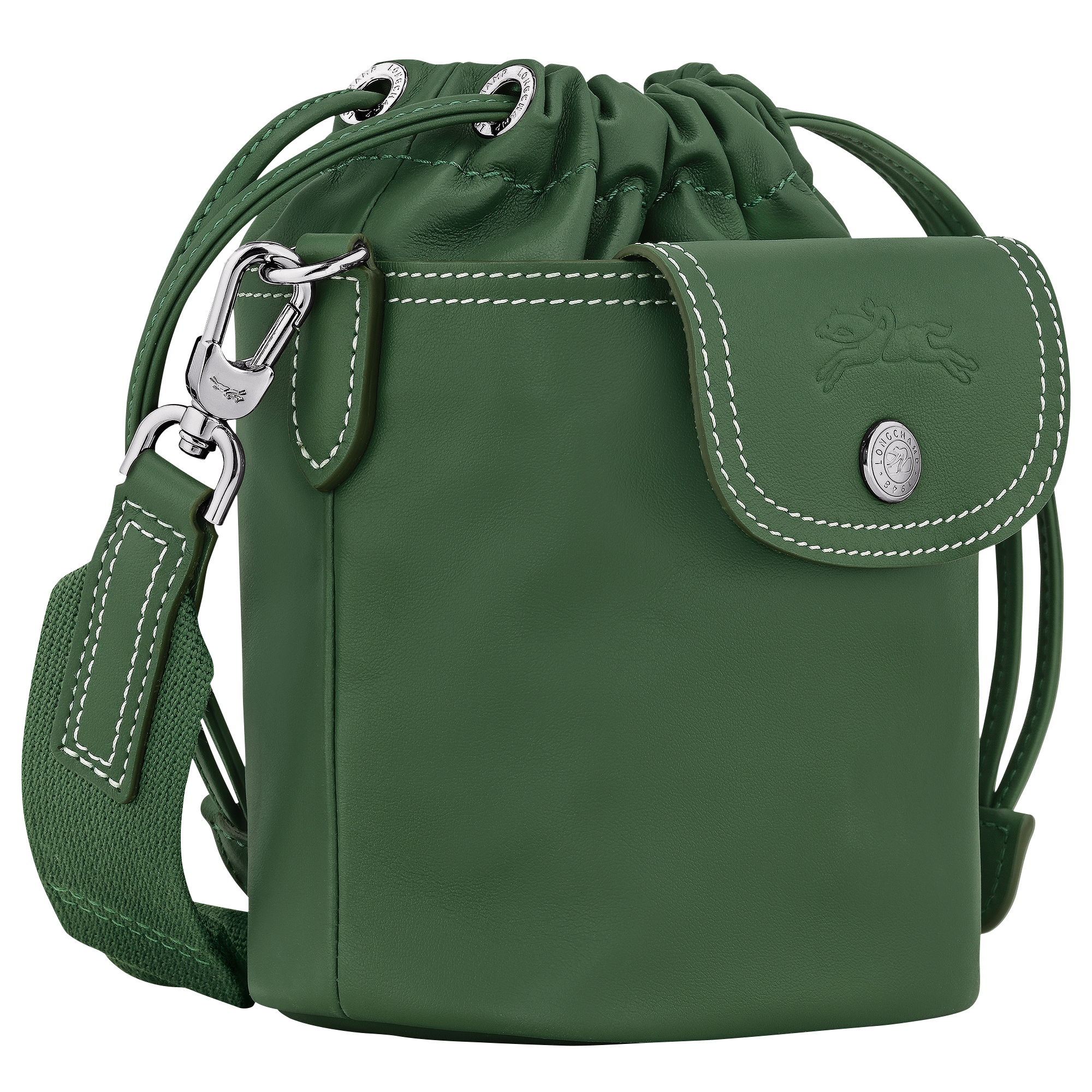Bucket bag XS, British Green - View 3 of
6 - zoom in Le Pliage Xtra Bucket bag XS, British Green
