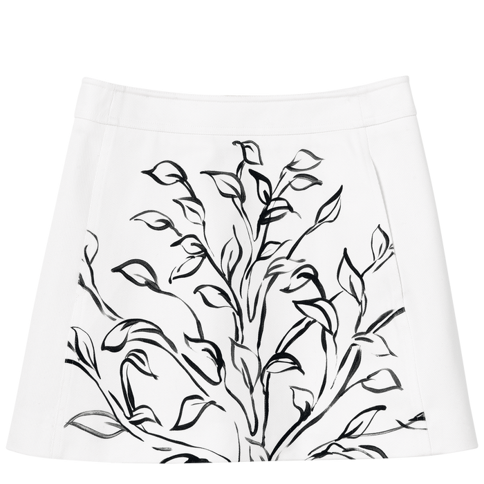 Spring/Summer Collection 2022 Skirt, White