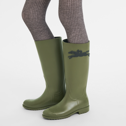 Cheval Longchamp Flat boots , Khaki - OTHER